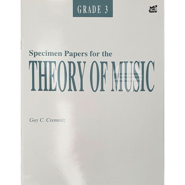 Specimen Papers for the Theory of Music Grade 3