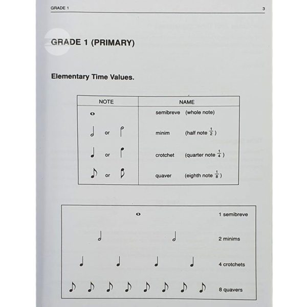 A HANDBOOK OF MUSIC THEORY Grade 1-5 - Image 2