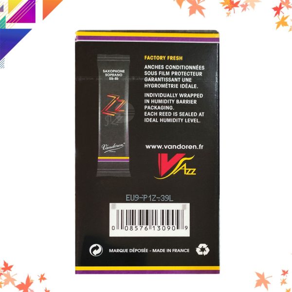 VANDOREN ZZ 2 Soprano Saxophone Reed (1/piece) - Image 5