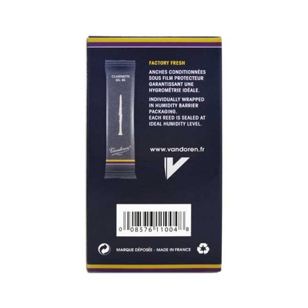 VANDOREN 3 Bb Clarinet Reed (1/piece) - Image 4