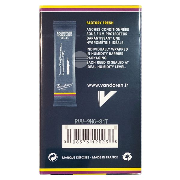 VANDOREN 2 Sopranino Saxophone Reed (1/piece) - Image 3