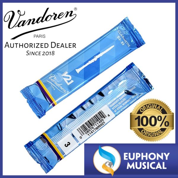 Vandoren V21 3 Bb Clarinet Reed (1/Piece)