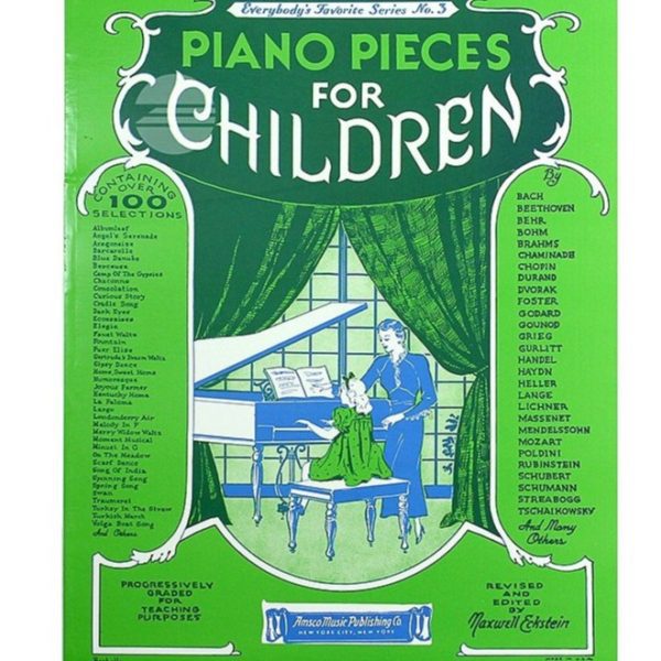 Piano Pieces For Children - Everybody's favorite Series No. 3 Piano Books Children Piano Book