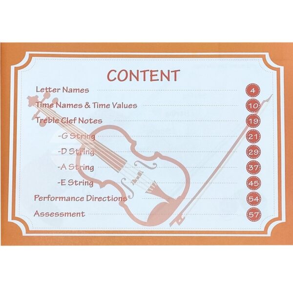 MUSIC THEORY for Young Violinists Book 1 - Image 2