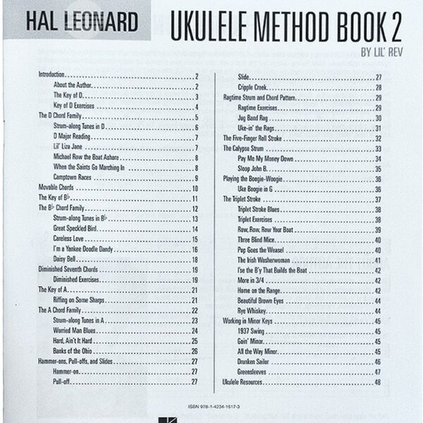 HAL LEONARD UKULELE METHOD Book 2 - Image 2