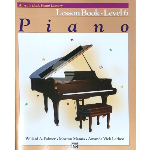 Alfred's Basic Piano Lesson Book Level 6