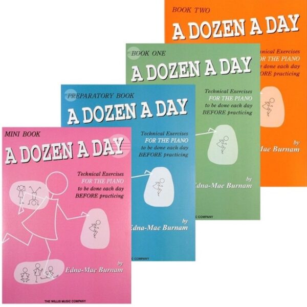 A DOZEN A DAY - Mini Book, Preparatory Book, Book One, Book Two