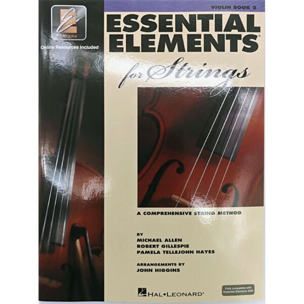 ESSENTIAL ELEMENTS For String Violin Book 2