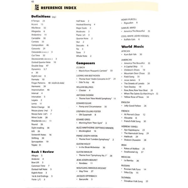 ESSENTIAL ELEMENTS For String Violin Book 2 - Image 5