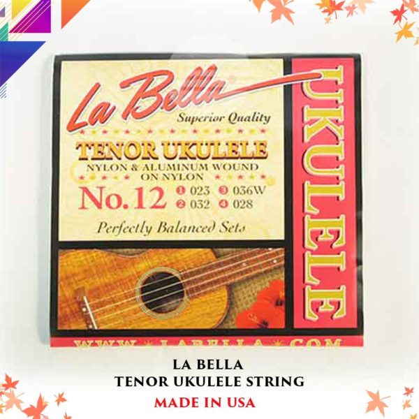 LA BELLA No.12 Tenor Ukulele Strings (Set)