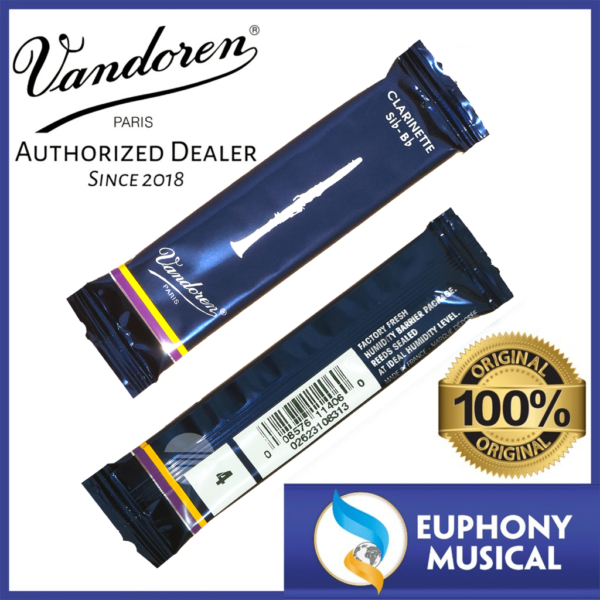 VANDOREN 4 Bb Clarinet Reed (1/piece)