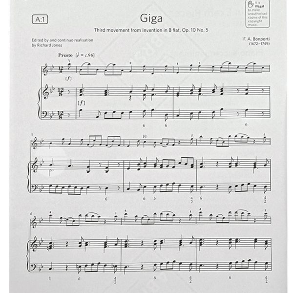 ABRSM Violin Exam Pieces From 2024 Grade 6 - Image 4